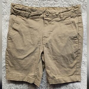 Old Navy Youth Boys & Girls Khaki Flat Front Shorts
